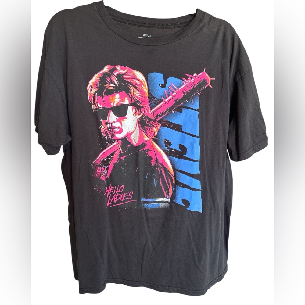 Netflix Stranger Things Black Tee